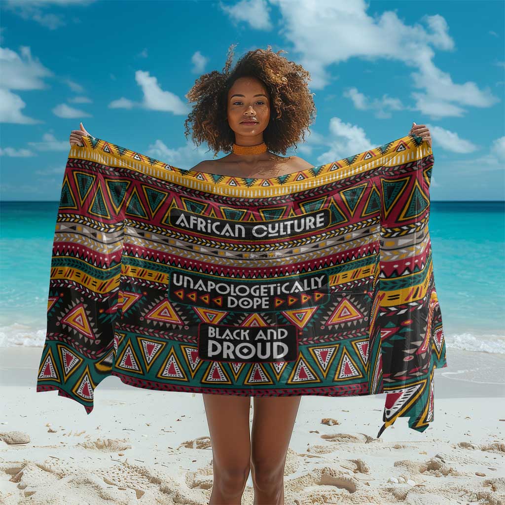 Colorful African Pattern Sarong DT02