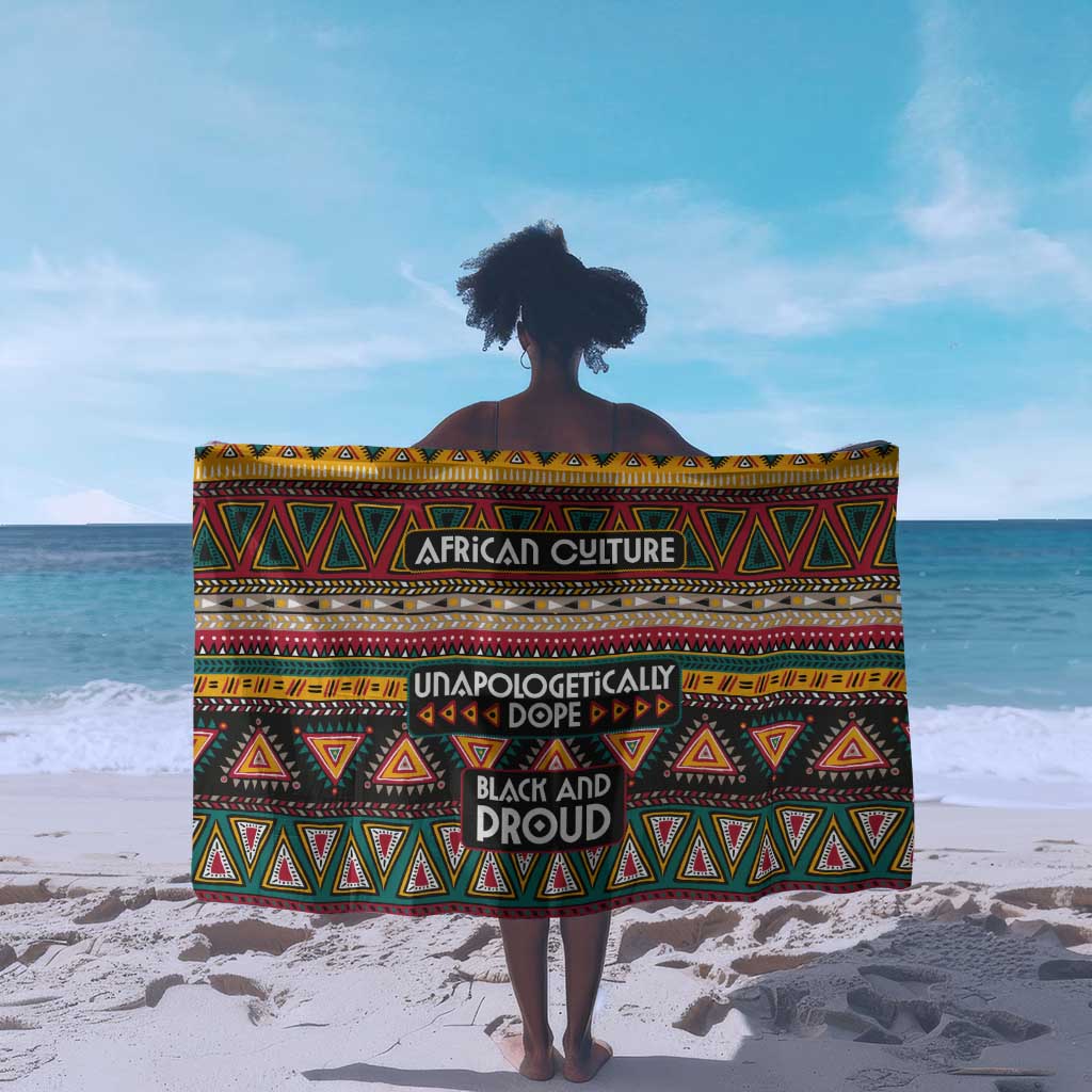 Colorful African Pattern Sarong DT02