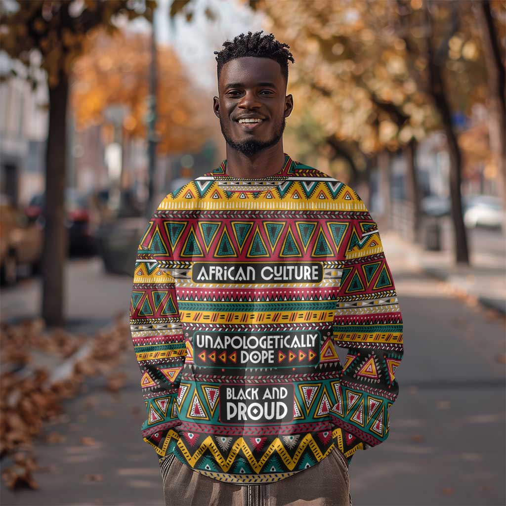 Colorful African Pattern Sweatshirt DT02