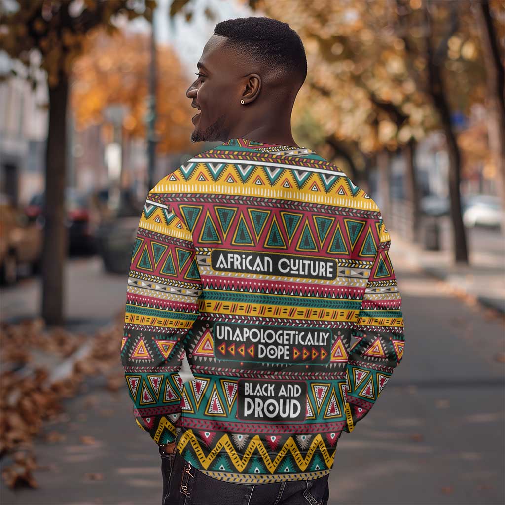 Colorful African Pattern Sweatshirt DT02