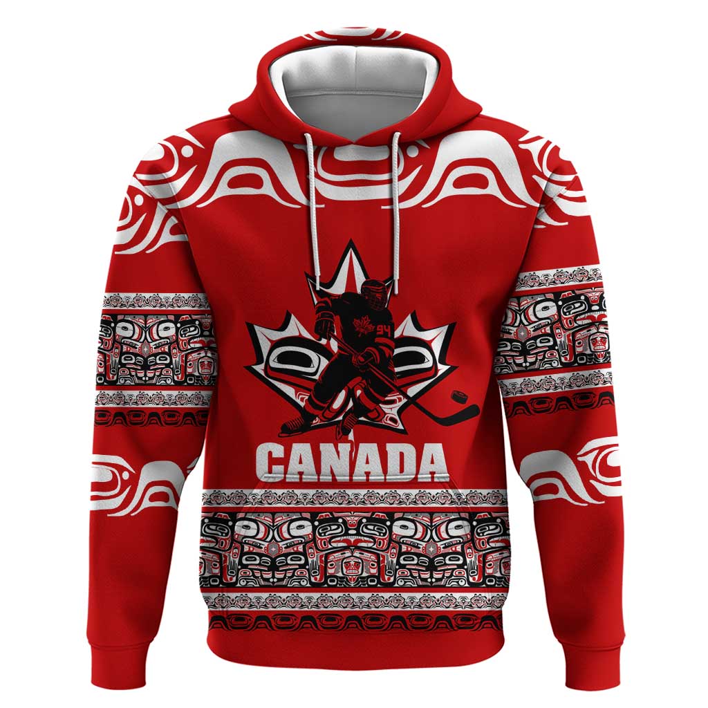 Haida Hockey Canada Hoodie Maple Leaf DT02