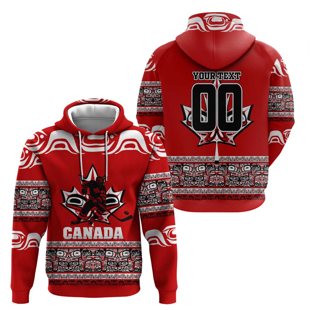 Haida Hockey Canada Hoodie Maple Leaf DT02