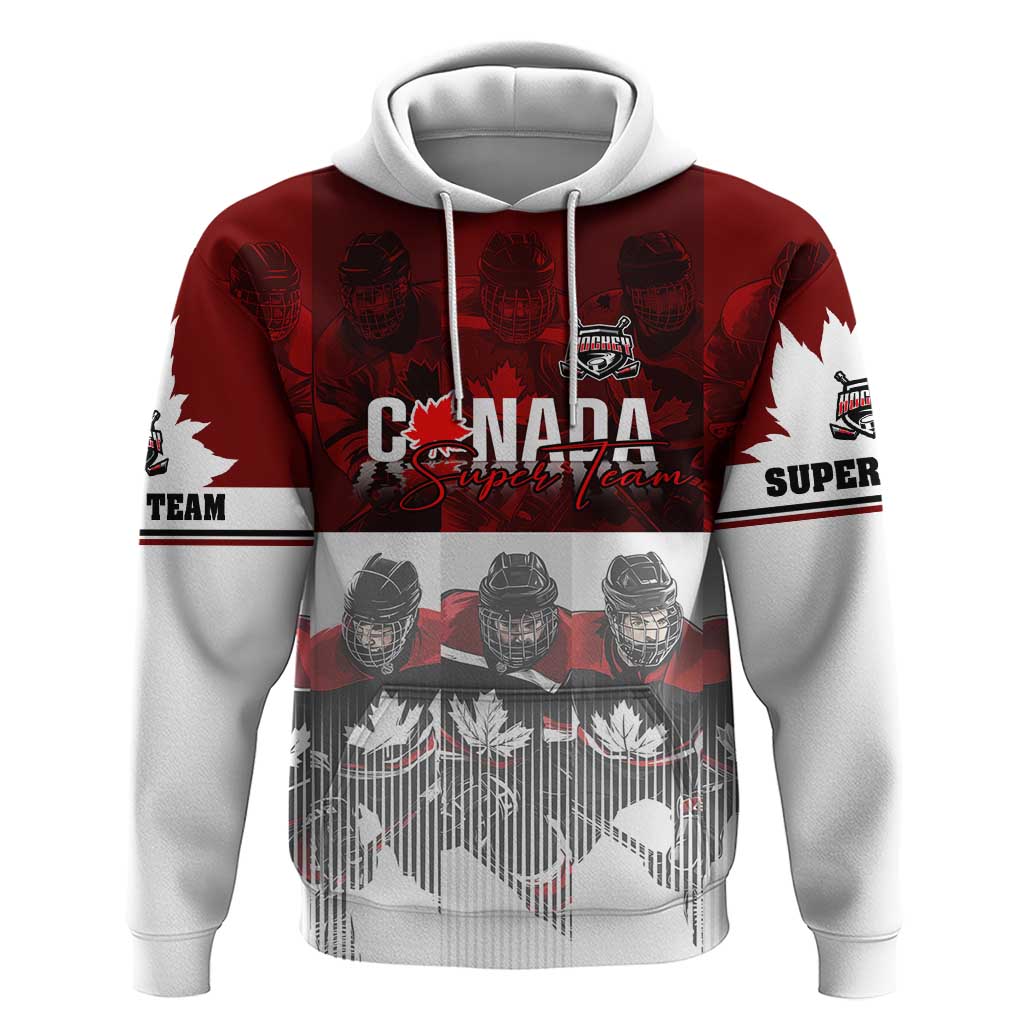Canada Super Team Hoodie Dynamic Ice Hockey Legacy DT02