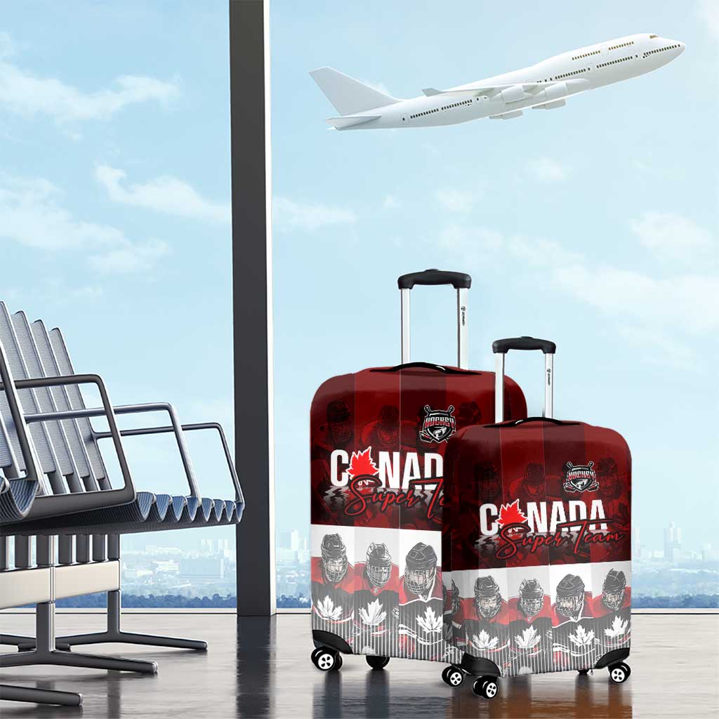 Canada Super Team Luggage Cover Dynamic Ice Hockey Legacy DT02