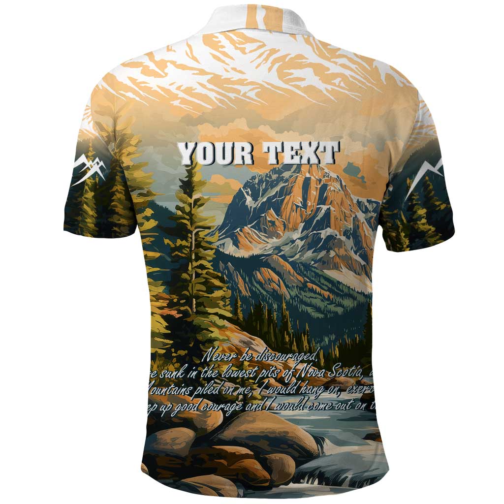 The Beauty of Rocky Mountains Polo Shirt DT02