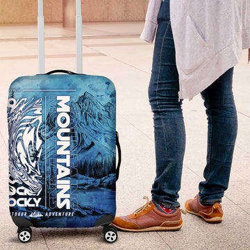 Rocky Mountains Luggage Cover Outdoor Adventure DT02