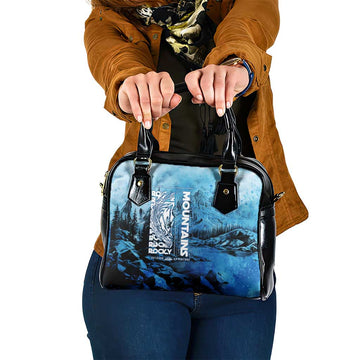 Rocky Mountains Shoulder Handbag Outdoor Adventure DT02