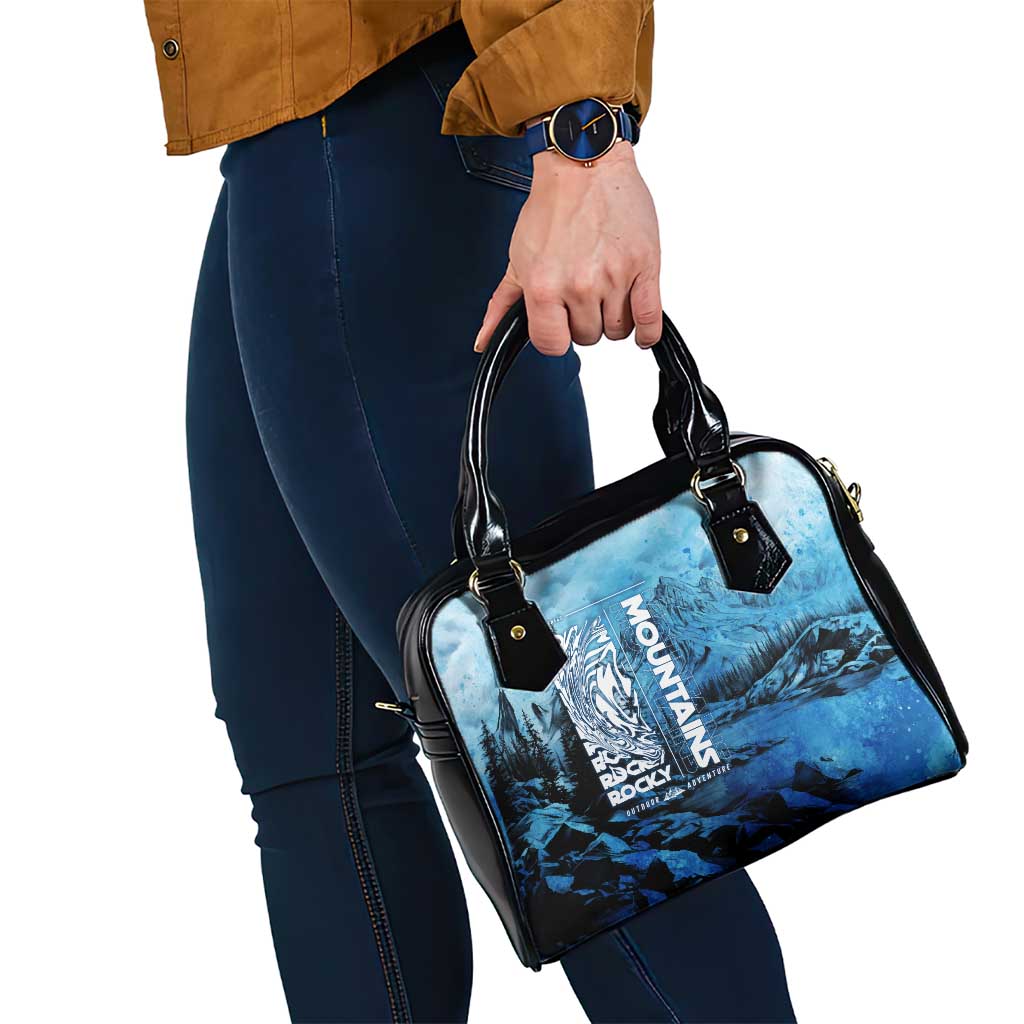 Rocky Mountains Shoulder Handbag Outdoor Adventure DT02