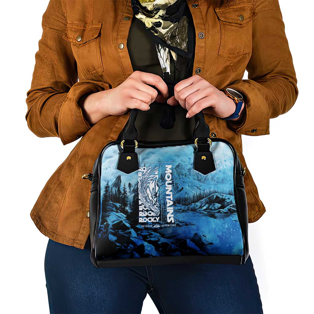 Rocky Mountains Shoulder Handbag Outdoor Adventure DT02