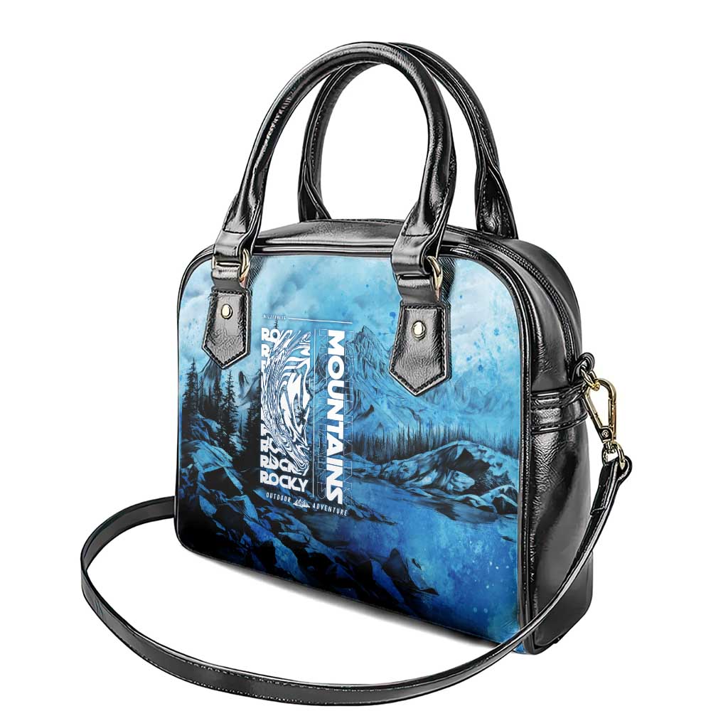 Rocky Mountains Shoulder Handbag Outdoor Adventure DT02