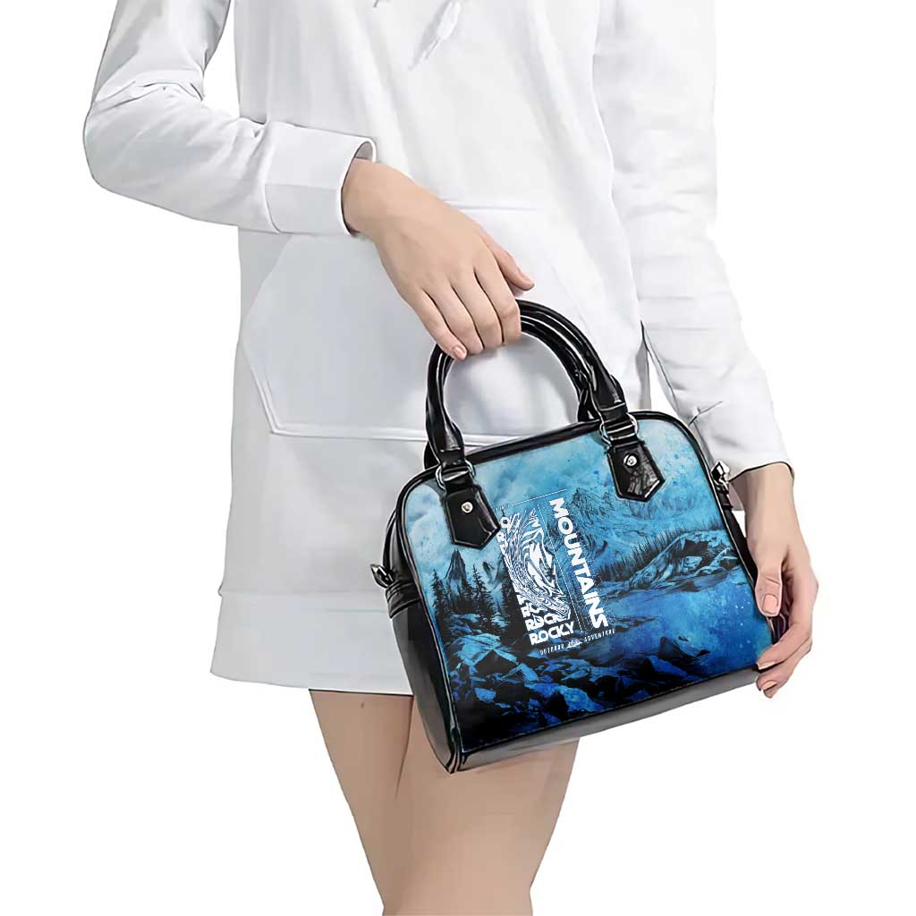 Rocky Mountains Shoulder Handbag Outdoor Adventure DT02