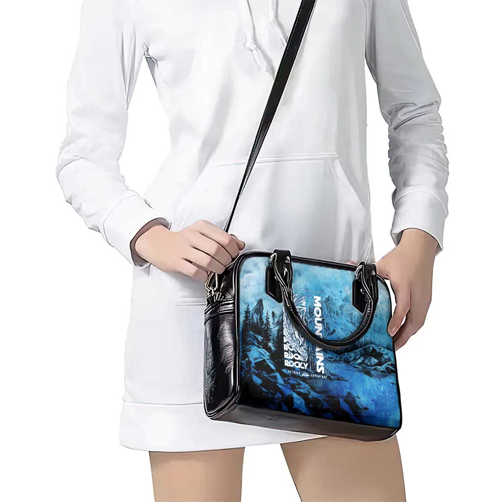 Rocky Mountains Shoulder Handbag Outdoor Adventure DT02