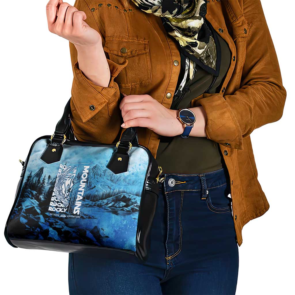 Rocky Mountains Shoulder Handbag Outdoor Adventure DT02