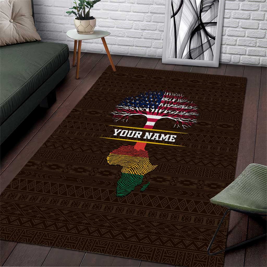 African Roots Design - Custom Personalized Area Rug DT02