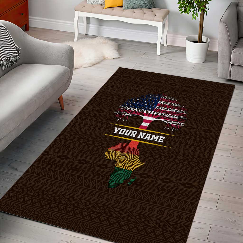 African Roots Design - Custom Personalized Area Rug DT02