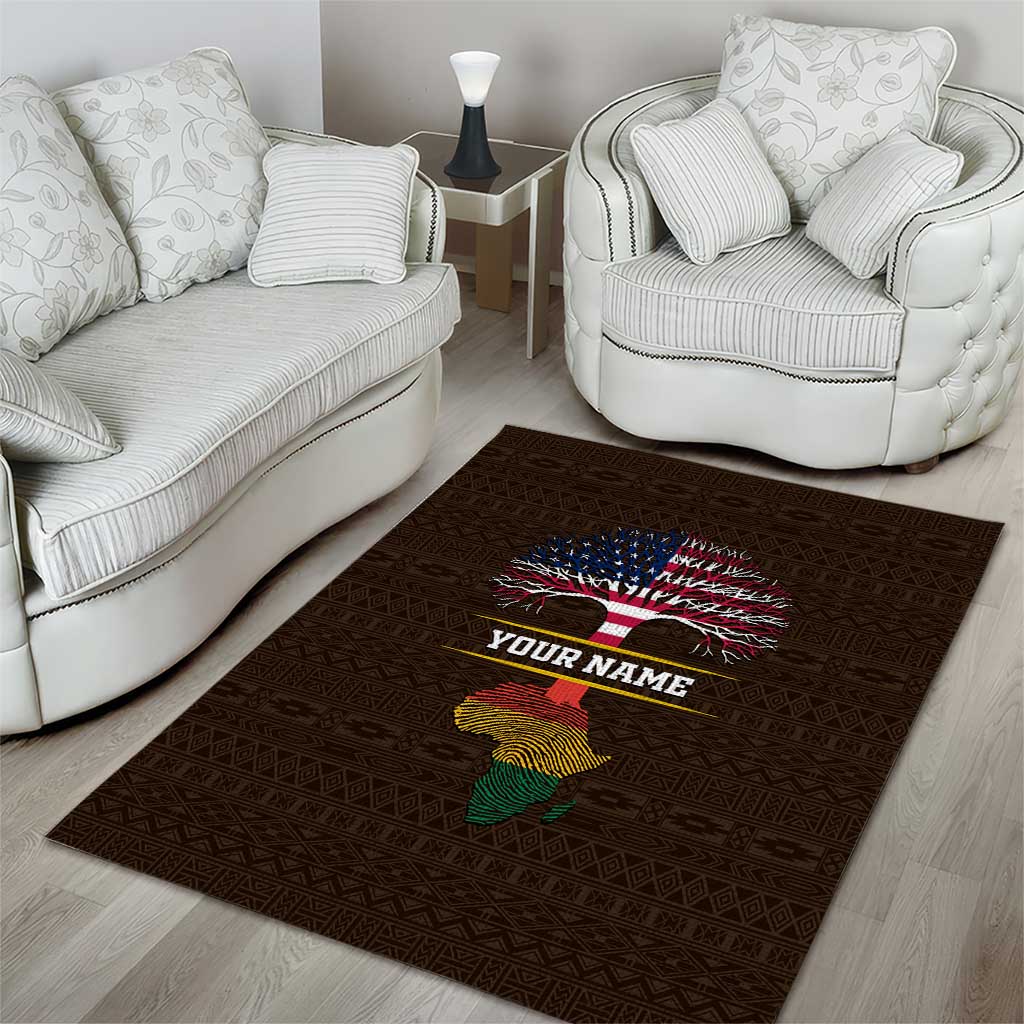 African Roots Design - Custom Personalized Area Rug DT02