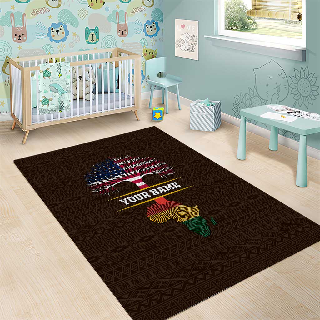 African Roots Design - Custom Personalized Area Rug DT02