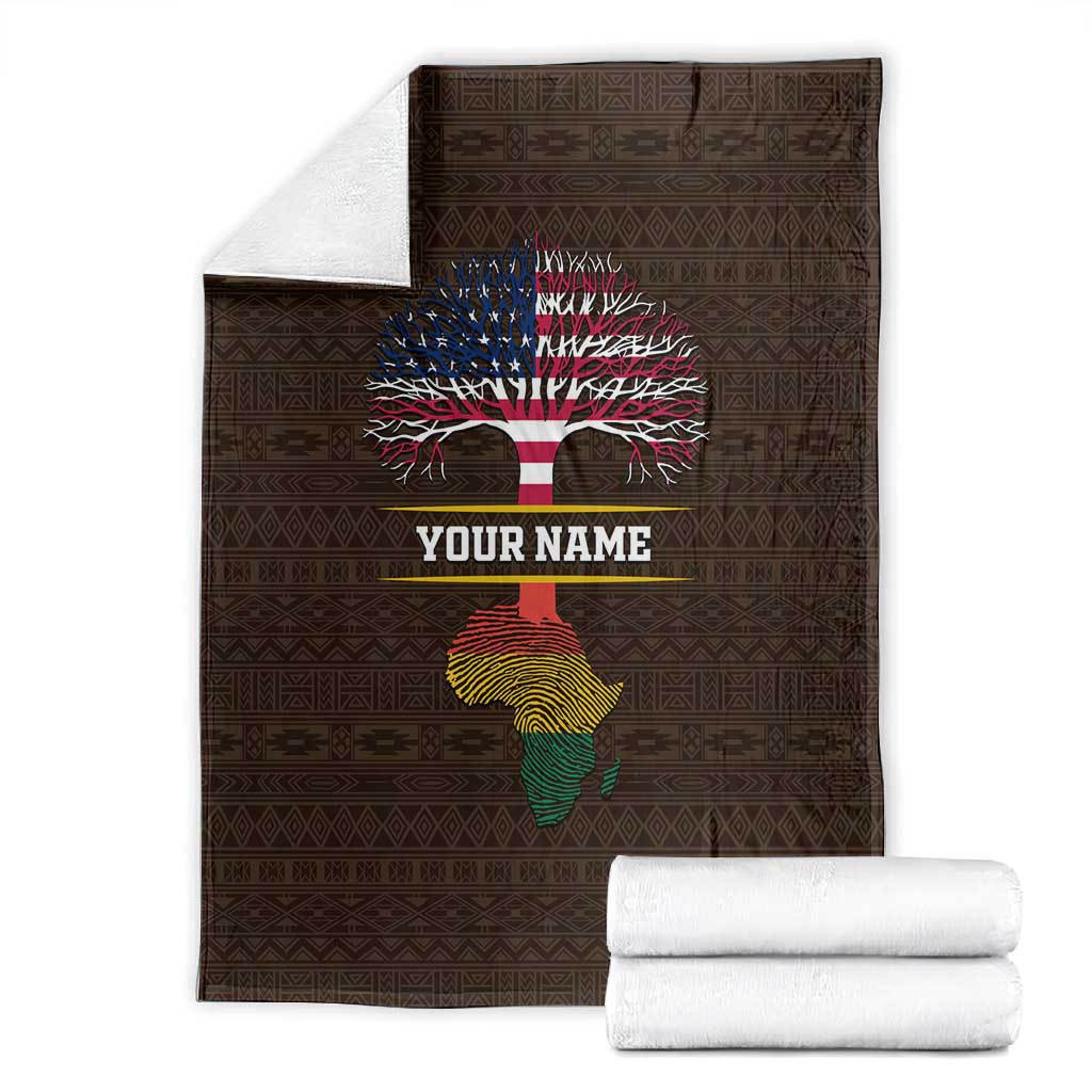 African Roots Design - Custom Personalized Blanket DT02