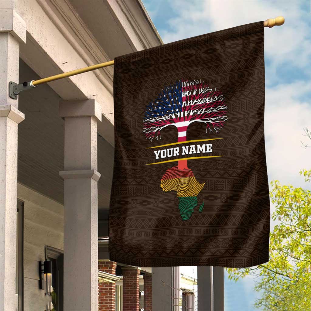African Roots Design - Custom Personalized Garden Flag DT02