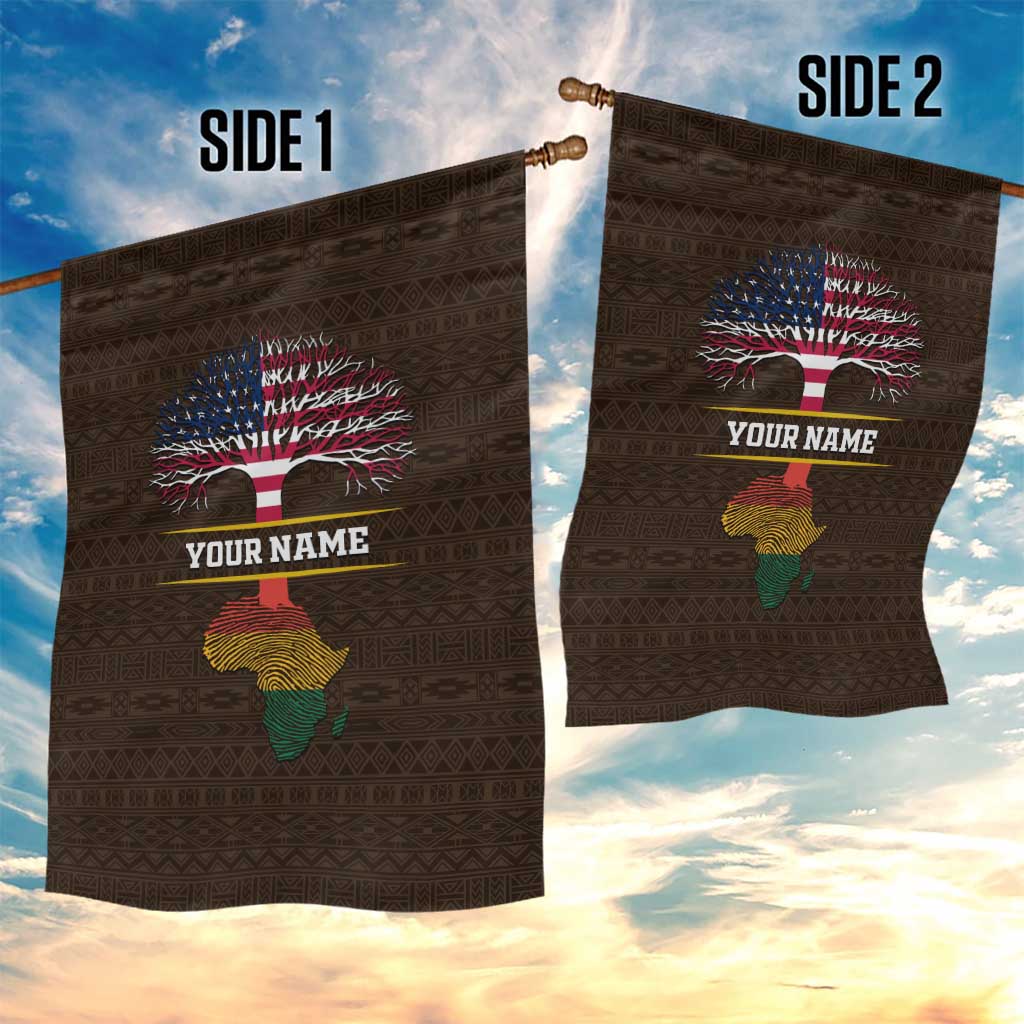 African Roots Design - Custom Personalized Garden Flag DT02