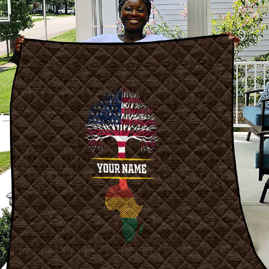 African Roots Design - Custom Personalized Quilt DT02