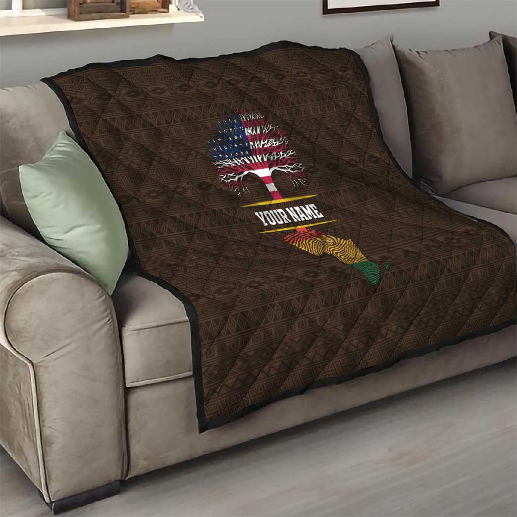 African Roots Design - Custom Personalized Quilt DT02