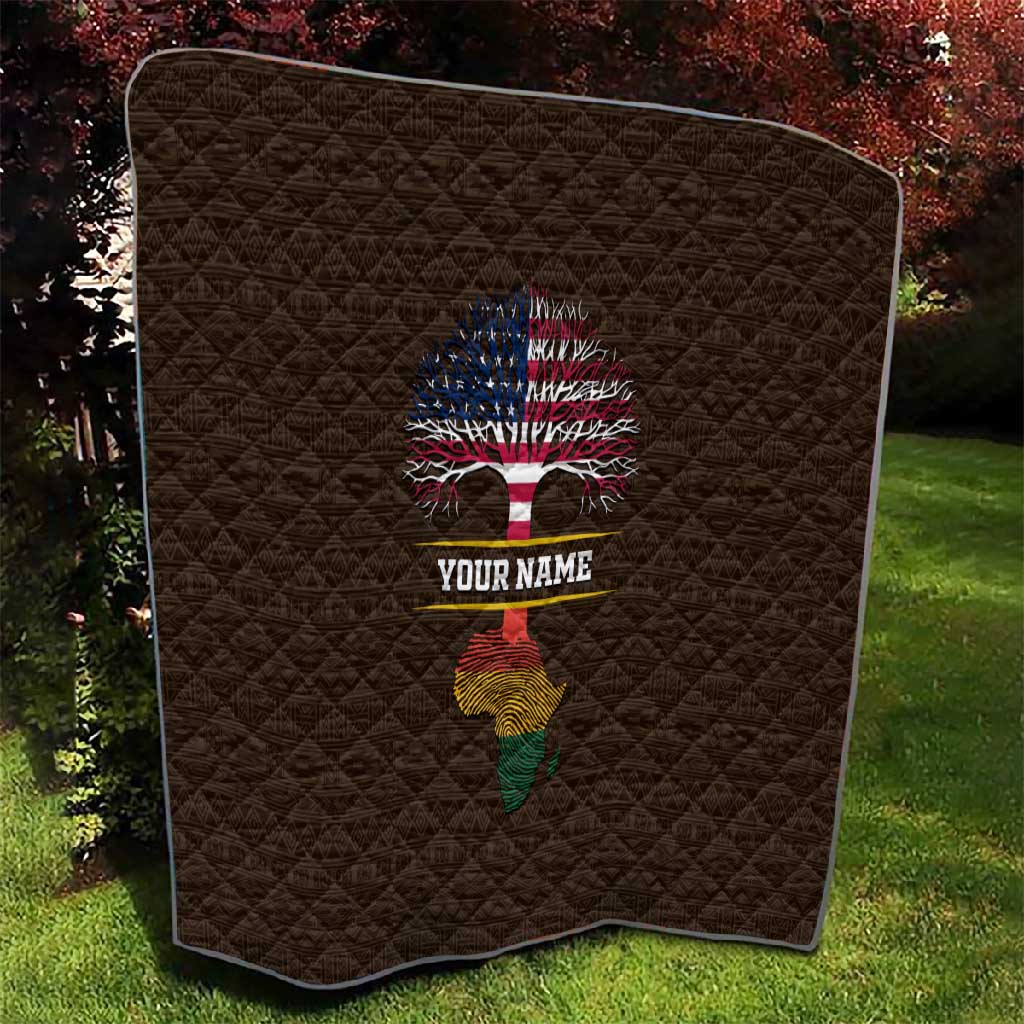 African Roots Design - Custom Personalized Quilt DT02