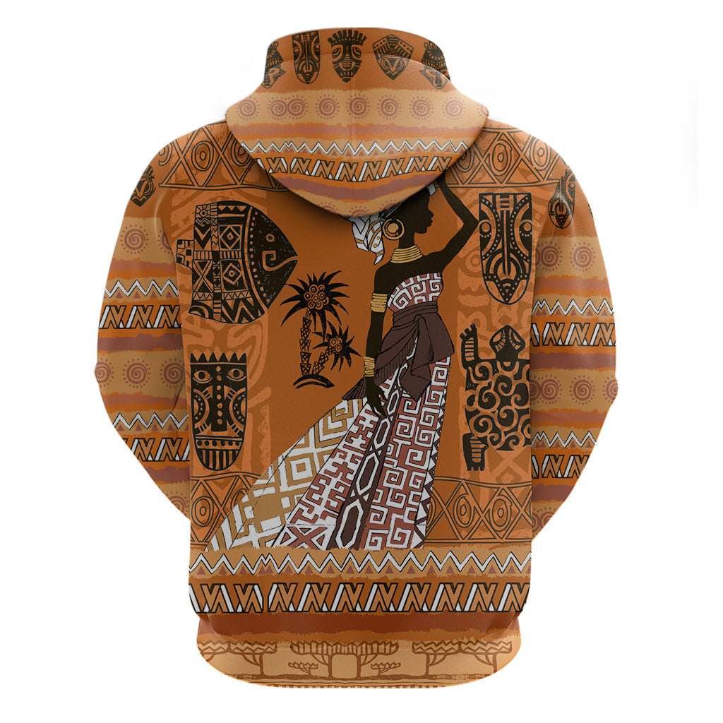 Personalized Beautiful Woman African Hoodie DT02