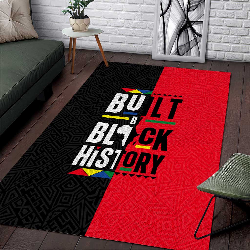 Built By Black History Area Rug DT02