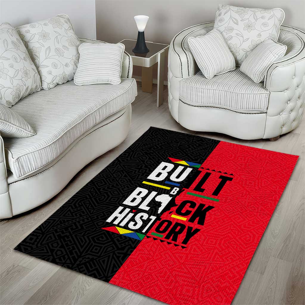 Built By Black History Area Rug DT02