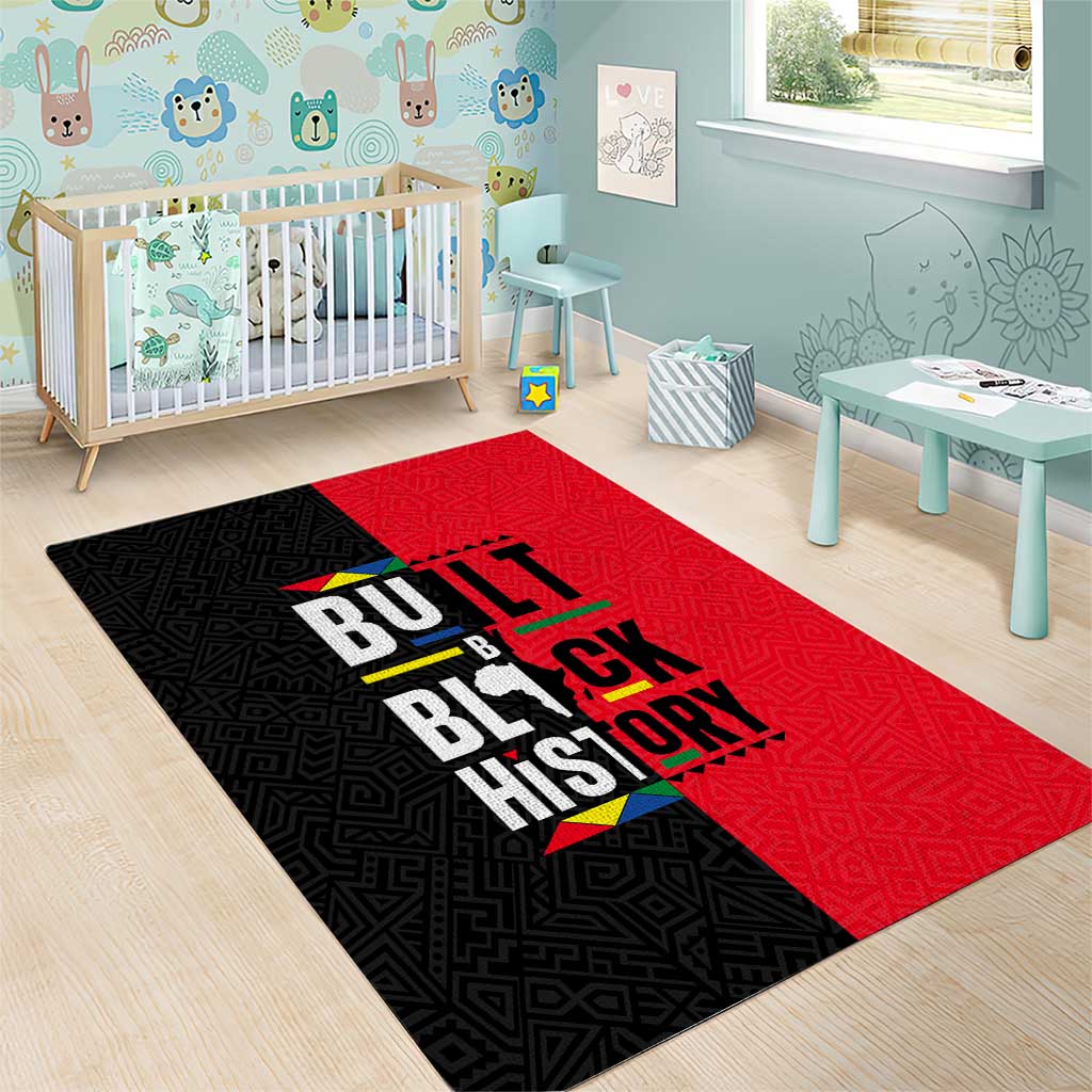Built By Black History Area Rug DT02