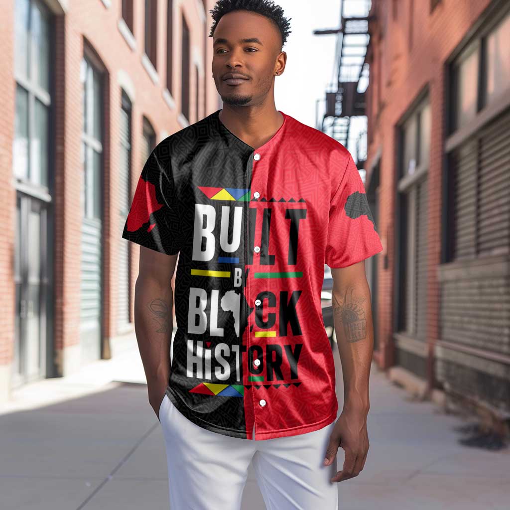 Built By Black History Baseball Jersey DT02