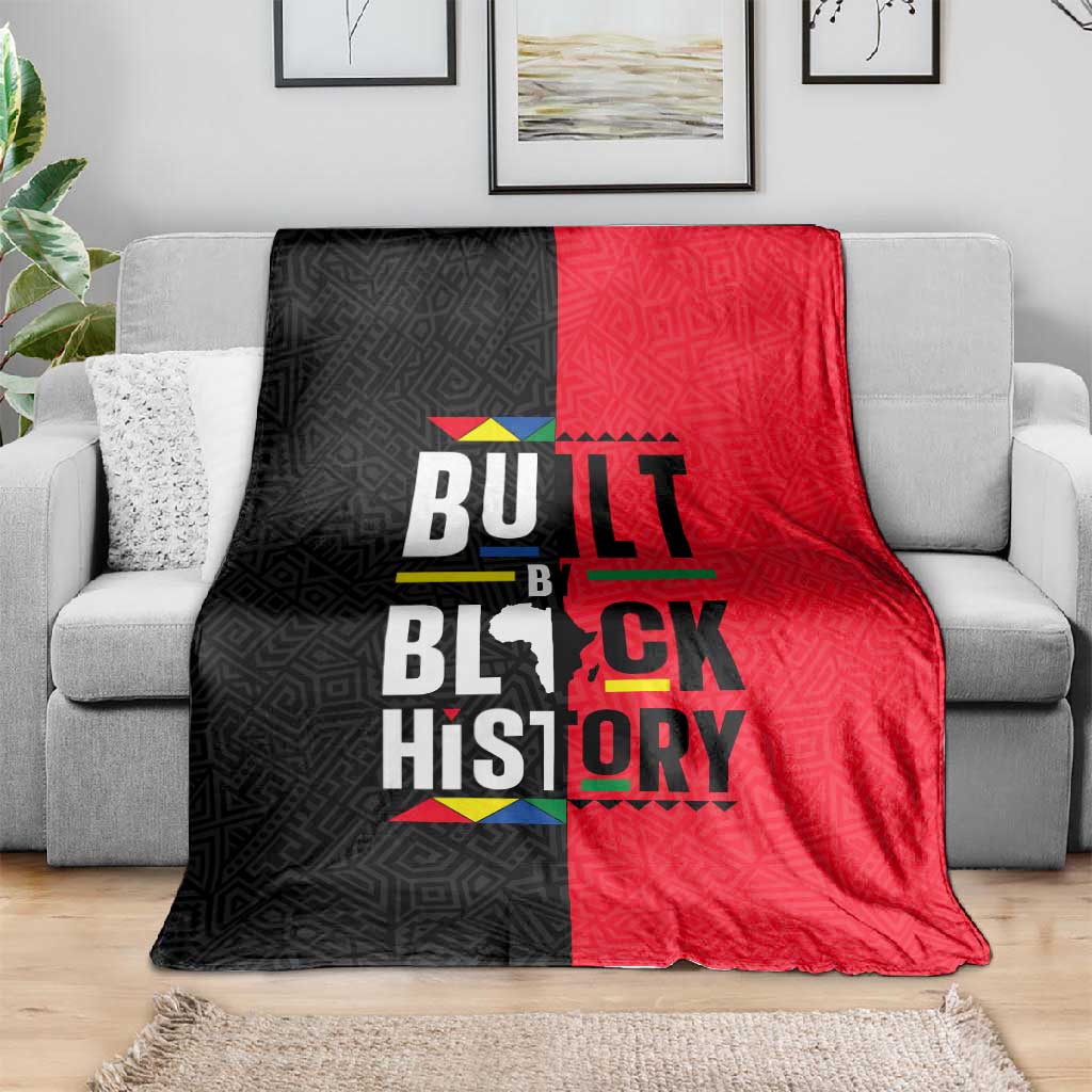 Built By Black History Blanket DT02