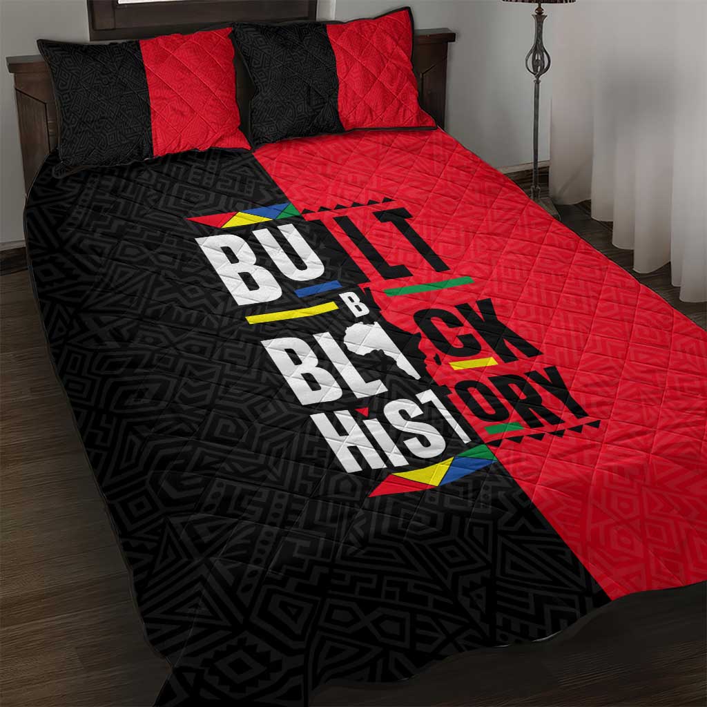 Built By Black History Quilt Bed Set DT02