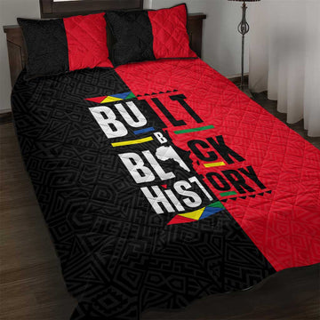 Built By Black History Quilt Bed Set DT02