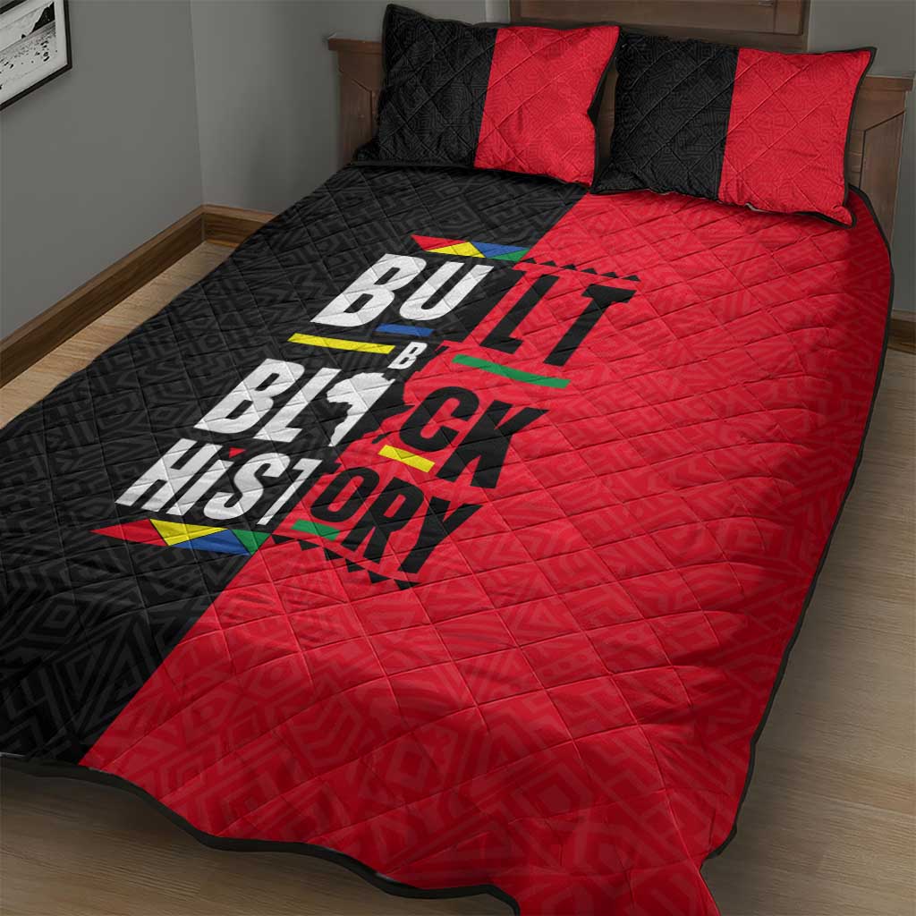 Built By Black History Quilt Bed Set DT02