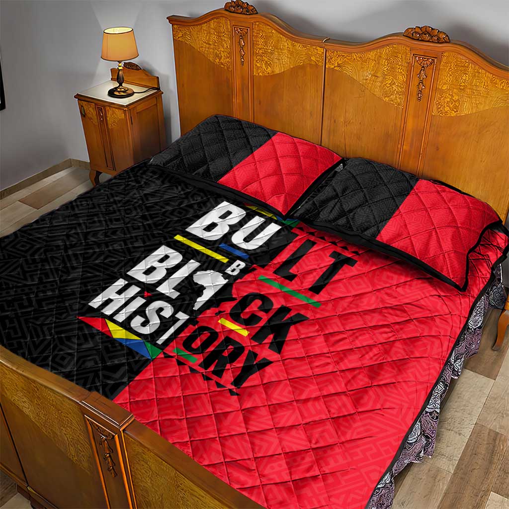 Built By Black History Quilt Bed Set DT02