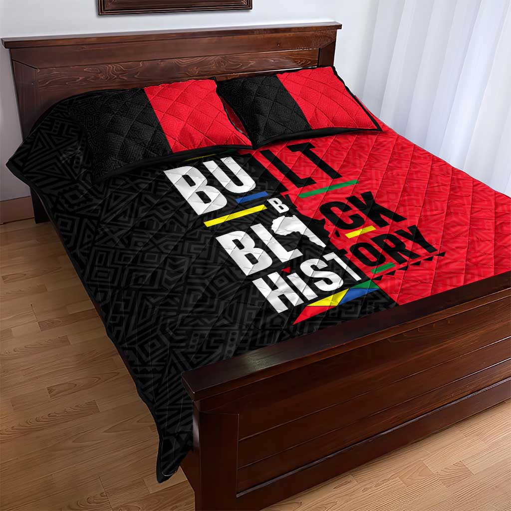 Built By Black History Quilt Bed Set DT02