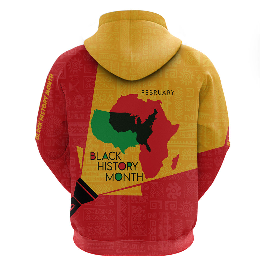 Black History Month Hoodie African February DT02