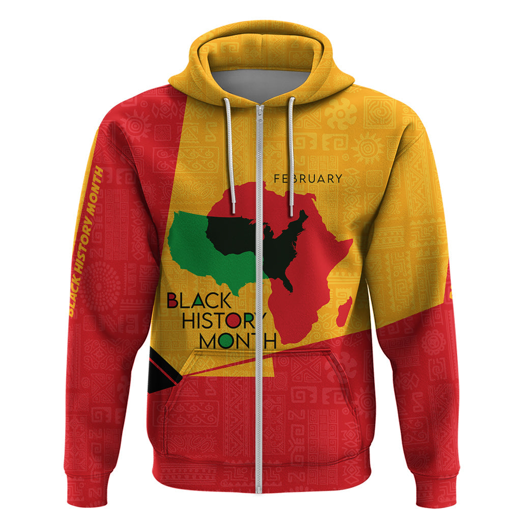 Black History Month Hoodie African February DT02