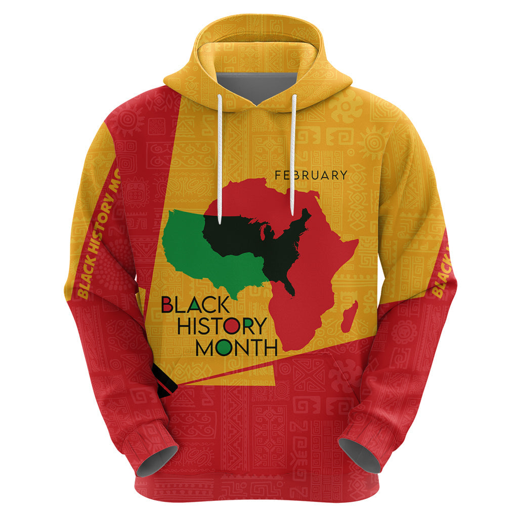 Black History Month Hoodie African February DT02