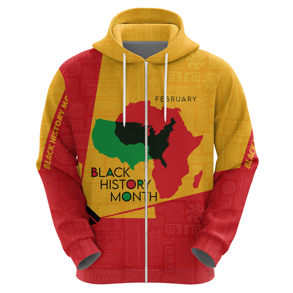 Black History Month Hoodie African February DT02