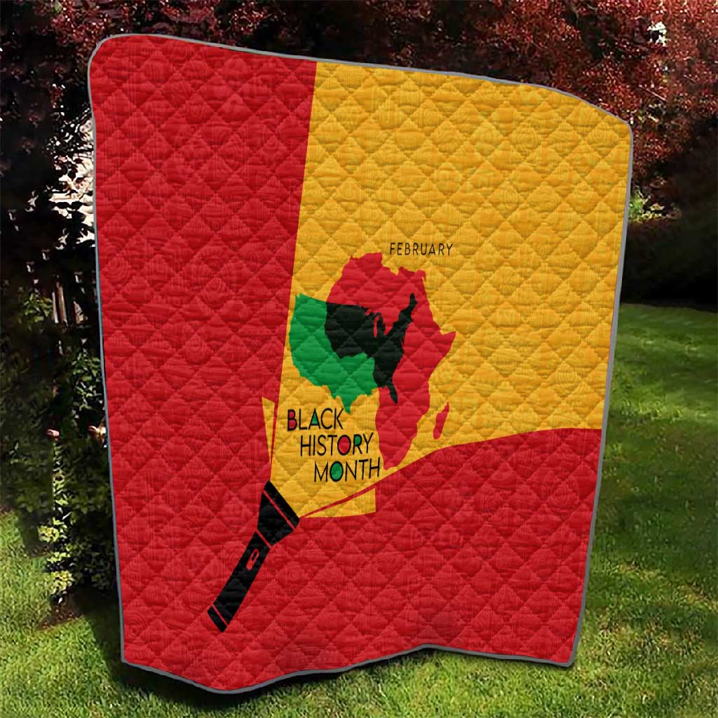 Black History Month Quilt - African February Design DT02