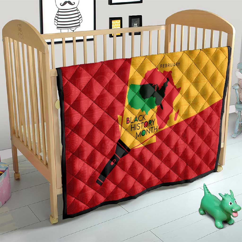 Black History Month Quilt - African February Design DT02