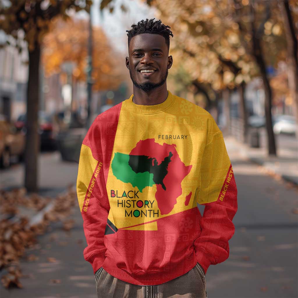 Black History Month Sweatshirt - African February Design DT02