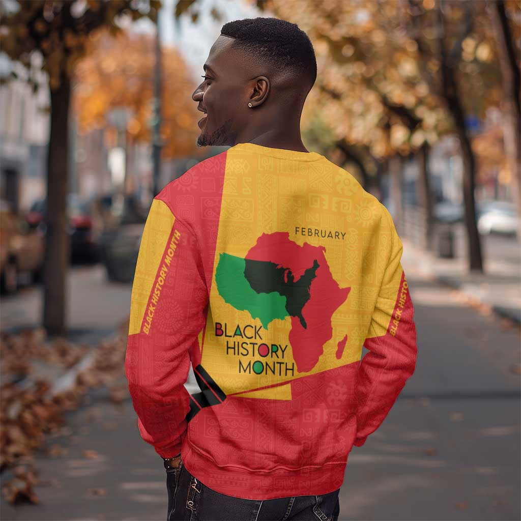 Black History Month Sweatshirt - African February Design DT02