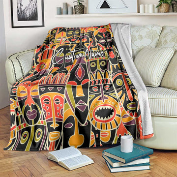 The Spirit of Africa Custom Blanket DT02