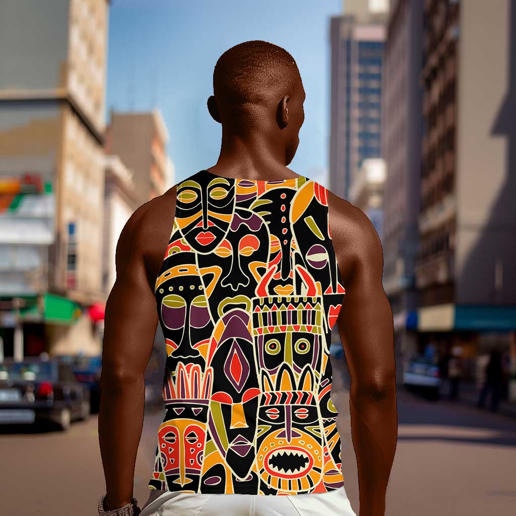 The Spirit of Africa Custom Men Tank Top DT02