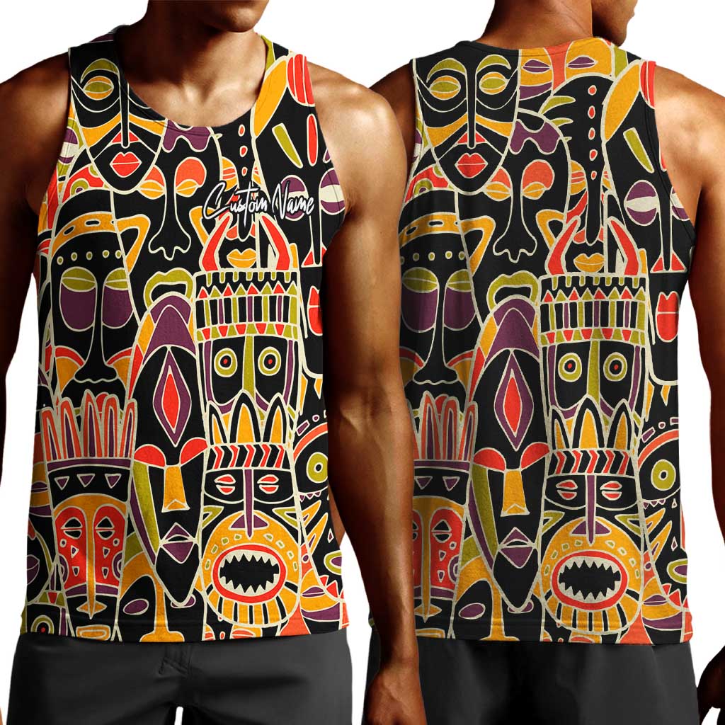 The Spirit of Africa Custom Men Tank Top DT02