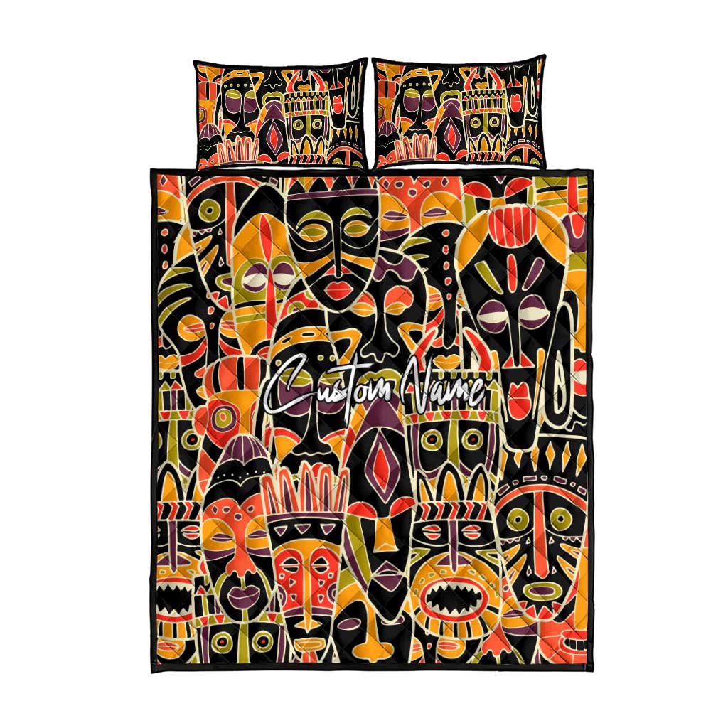 The Spirit of Africa Custom Quilt Bed Set DT02